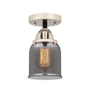 Nouveau 2 LED Semi-Flush Mount in Black Polished Nickel (405|2881CBPNG53LED)