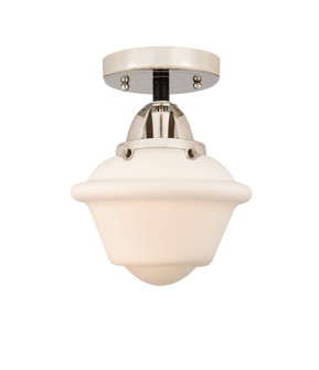 Nouveau 2 One Light Semi-Flush Mount in Black Polished Nickel (405|2881CBPNG531)