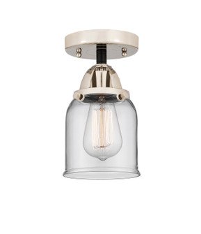 Nouveau 2 LED Semi-Flush Mount in Black Polished Nickel (405|2881CBPNG52LED)
