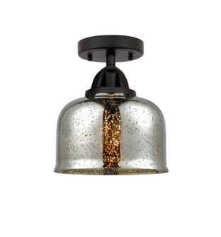 Nouveau 2 One Light Semi-Flush Mount in Matte Black (405|2881CBKG78)