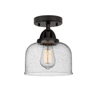 Nouveau 2 One Light Semi-Flush Mount in Matte Black (405|2881CBKG74)