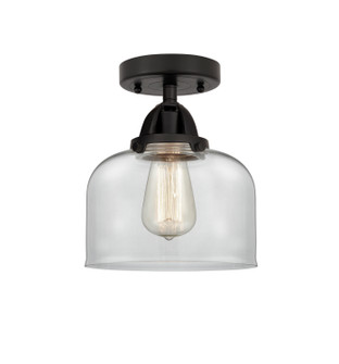 Nouveau 2 One Light Semi-Flush Mount in Matte Black (405|2881CBKG72)