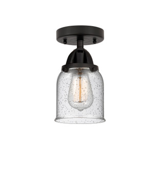 Nouveau 2 One Light Semi-Flush Mount in Matte Black (405|2881CBKG54)