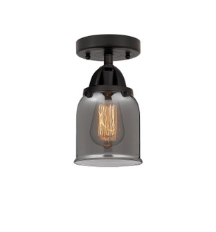 Nouveau 2 One Light Semi-Flush Mount in Matte Black (405|2881CBKG53)