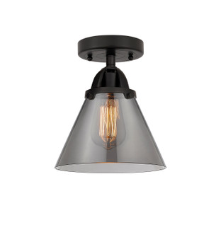 Nouveau 2 One Light Semi-Flush Mount in Matte Black (405|2881CBKG43)