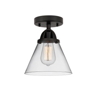 Nouveau 2 One Light Semi-Flush Mount in Matte Black (405|2881CBKG42)