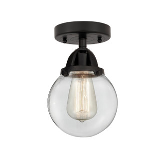 Nouveau 2 One Light Semi-Flush Mount in Matte Black (405|2881CBKG2026)