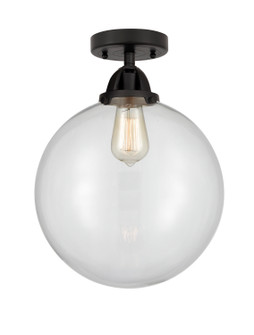 Nouveau 2 One Light Semi-Flush Mount in Matte Black (405|2881CBKG20212)