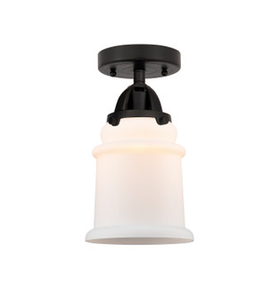 Nouveau 2 One Light Semi-Flush Mount in Matte Black (405|2881CBKG181)