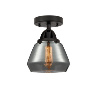 Nouveau 2 One Light Semi-Flush Mount in Matte Black (405|2881CBKG173)