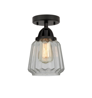 Nouveau 2 LED Semi-Flush Mount in Matte Black (405|2881CBKG142LED)