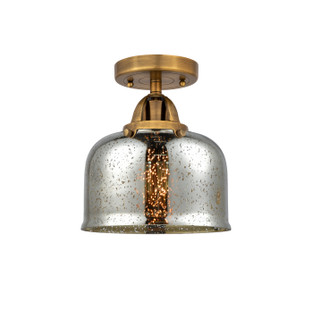 Nouveau 2 LED Semi-Flush Mount in Brushed Brass (405|2881CBBG78LED)