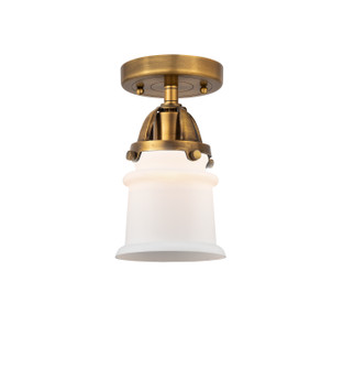 Nouveau 2 One Light Semi-Flush Mount in Brushed Brass (405|2881CBBG181S)