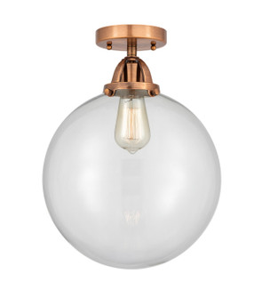 Nouveau 2 LED Semi-Flush Mount in Antique Copper (405|2881CACG20212LED)