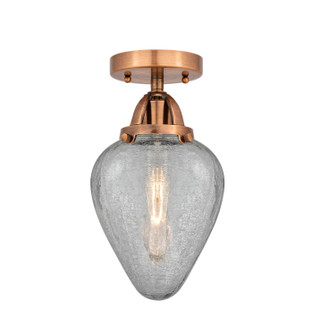 Nouveau 2 LED Semi-Flush Mount in Antique Copper (405|2881CACG165LED)