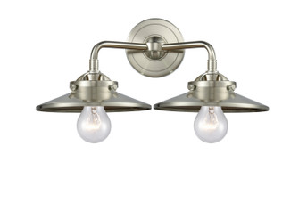Nouveau Two Light Bath Vanity in Brushed Satin Nickel (405|2842WSNM2SN)