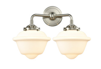Nouveau Two Light Bath Vanity in Brushed Satin Nickel (405|2842WSNG531)