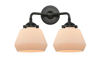 Nouveau Two Light Bath Vanity in Oil Rubbed Bronze (405|2842WOBG171)
