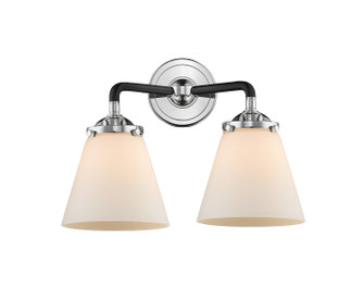 Nouveau Two Light Bath Vanity in Black Polished Nickel (405|2842WBPNG61)