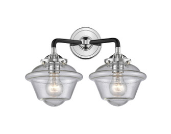 Nouveau Two Light Bath Vanity in Black Polished Nickel (405|2842WBPNG534)