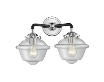 Nouveau Two Light Bath Vanity in Black Polished Nickel (405|2842WBPNG532)