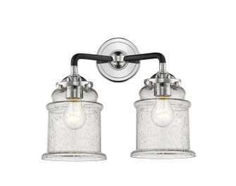 Nouveau Two Light Bath Vanity in Black Polished Nickel (405|2842WBPNG184)