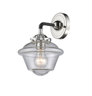 Nouveau One Light Wall Sconce in Black Polished Nickel (405|2841WBPNG534)