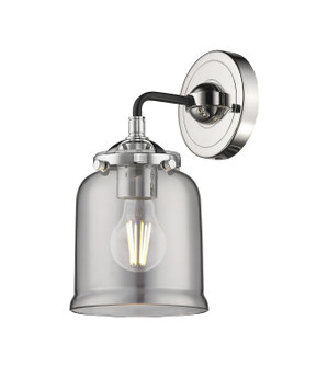 Nouveau One Light Wall Sconce in Black Polished Nickel (405|2841WBPNG53)