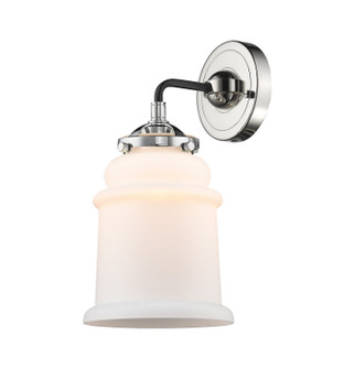 Nouveau One Light Wall Sconce in Black Polished Nickel (405|2841WBPNG181)
