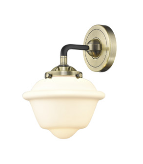 Nouveau One Light Wall Sconce in Black Antique Brass (405|2841WBABG531)