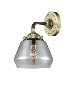 Nouveau One Light Wall Sconce in Black Antique Brass (405|2841WBABG173) Nouveau One Light Wall Sconce in Black Antique Brass (405|2841WBABG173)