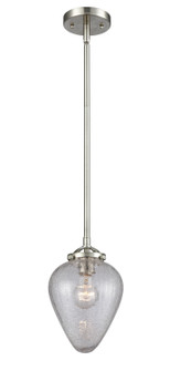 Nouveau One Light Mini Pendant in Brushed Satin Nickel (405|2841SSNG165)