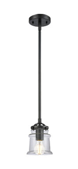 Nouveau One Light Mini Pendant in Oil Rubbed Bronze (405|2841SOBG182S)