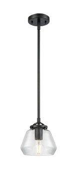 Nouveau One Light Mini Pendant in Oil Rubbed Bronze (405|2841SOBG172)