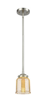 Nouveau LED Mini Pendant in Black Antique Brass (405|2841SBABG58LED)