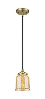 Nouveau One Light Mini Pendant in Black Antique Brass (405|2841SBABG58)
