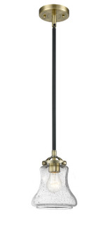 Nouveau LED Mini Pendant in Black Antique Brass (405|2841SBABG194LED)