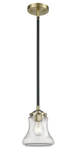 Nouveau LED Mini Pendant in Black Antique Brass (405|2841SBABG192LED) Nouveau LED Mini Pendant in Black Antique Brass (405|2841SBABG192LED)