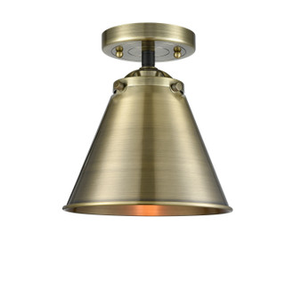 Nouveau LED Semi-Flush Mount in Black Antique Brass (405|2841CBABM13ABLED)