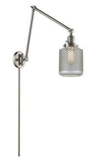 Franklin Restoration LED Swing Arm Lamp in Brushed Satin Nickel (405|238SNG262LED)
