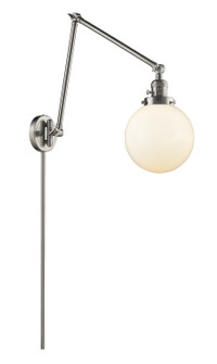 Franklin Restoration One Light Swing Arm Lamp in Brushed Satin Nickel (405|238SNG2018)