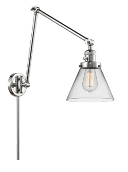 Franklin Restoration One Light Swing Arm Lamp in Polished Chrome (405|238PCG42)