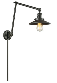Franklin Restoration LED Swing Arm Lamp in Oil Rubbed Bronze (405|238OBM5LED)