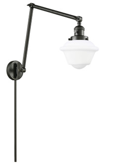 Franklin Restoration One Light Swing Arm in Oil Rubbed Bronze (405|238OBG531)