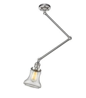 Franklin Restoration One Light Semi-Flush Mount in Polished Nickel (405|238CPNG192)