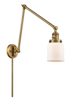 Franklin Restoration One Light Swing Arm in Brushed Brass (405|238BBG51)