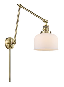 Franklin Restoration One Light Swing Arm Lamp in Antique Brass (405|238ABG71)