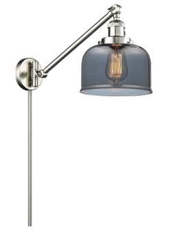 Franklin Restoration One Light Swing Arm Lamp in Brushed Satin Nickel (405|237SNG73)