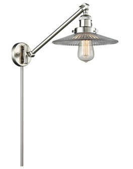 Franklin Restoration One Light Swing Arm Lamp in Brushed Satin Nickel (405|237SNG2)