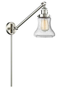 Franklin Restoration One Light Swing Arm Lamp in Brushed Satin Nickel (405|237SNG194)